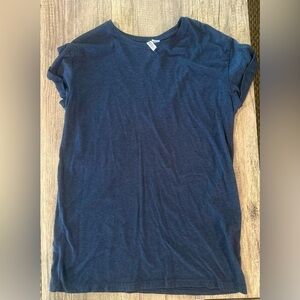 Divided H&M Navy Blue Oversized T-Shirt Dress Size Small